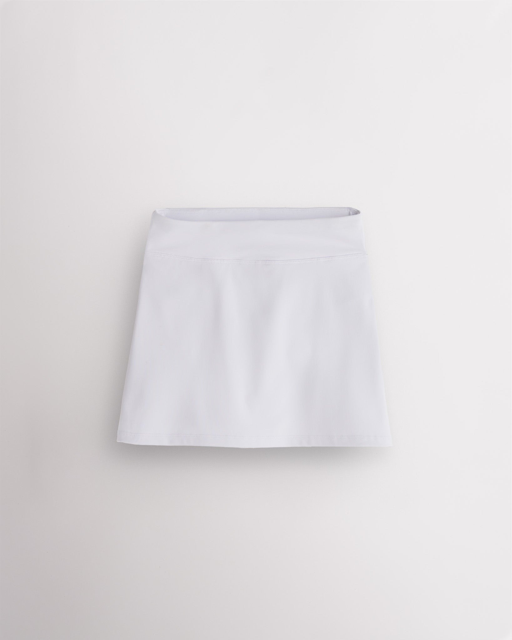 Make A Racket Girls Ruffle Tennis Skirt in White
