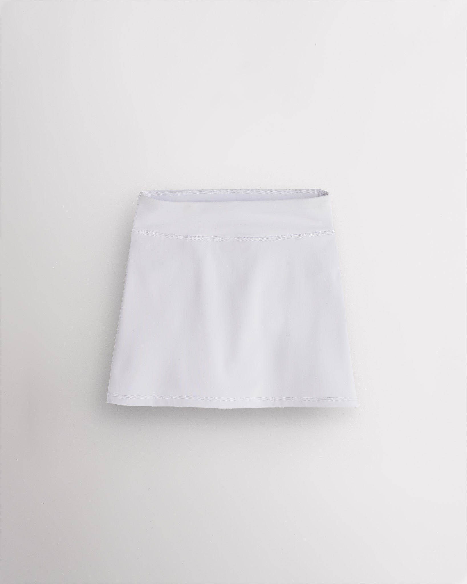 Make A Racket Girls Ruffle Tennis Skirt in White