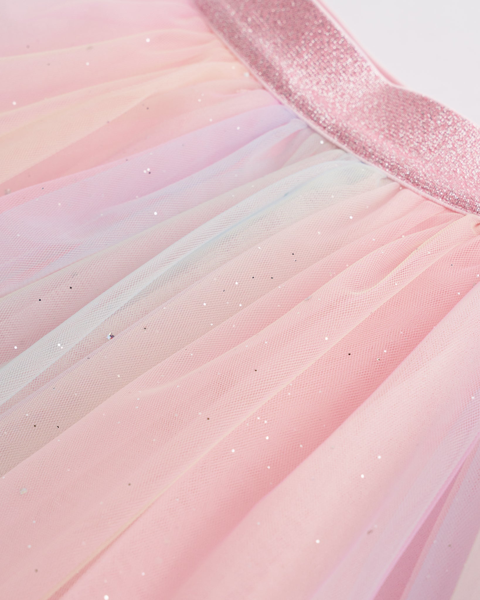 Over the Rainbow Girls Mesh Tutu Skirt