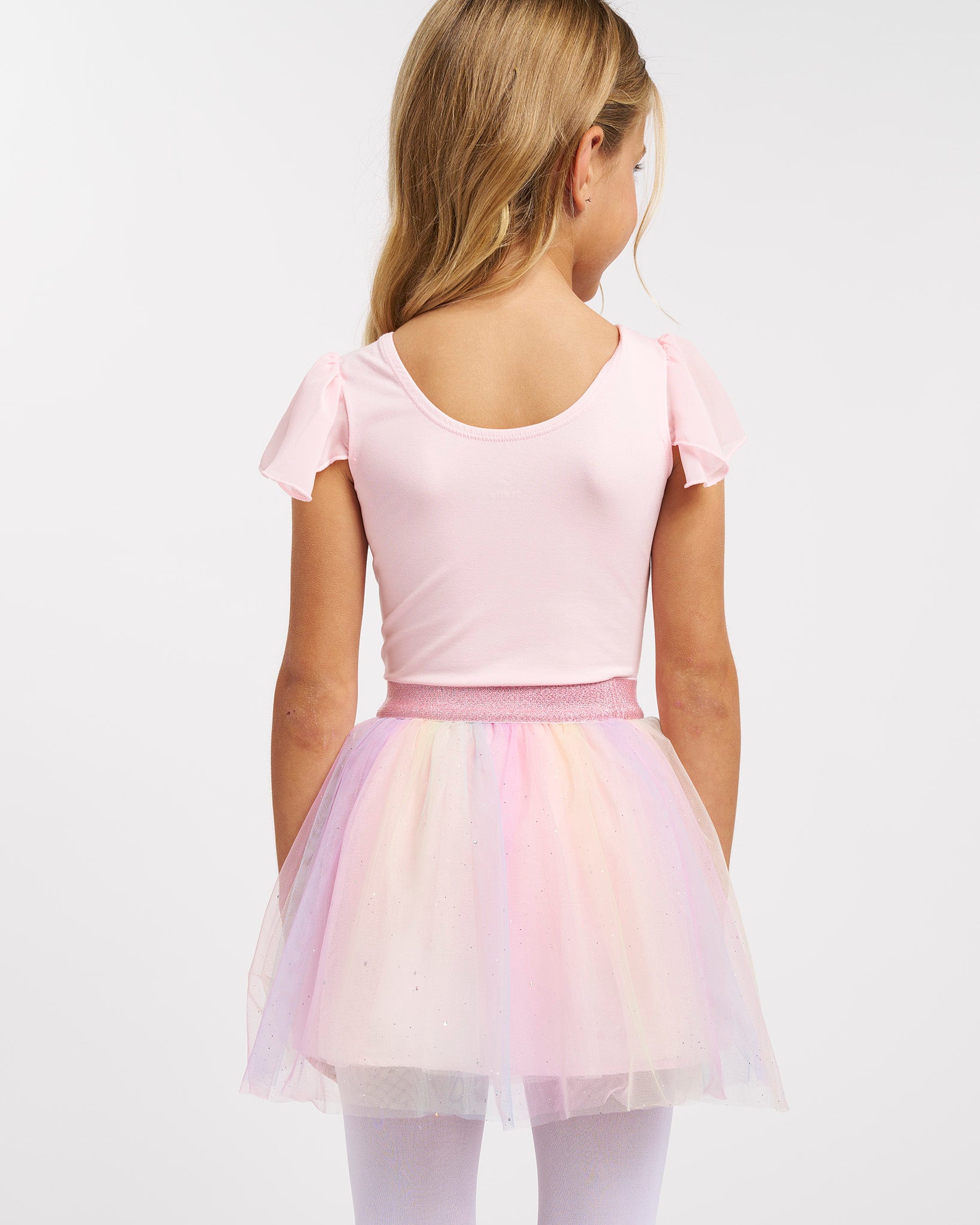Over the Rainbow Girls Mesh Tutu Skirt