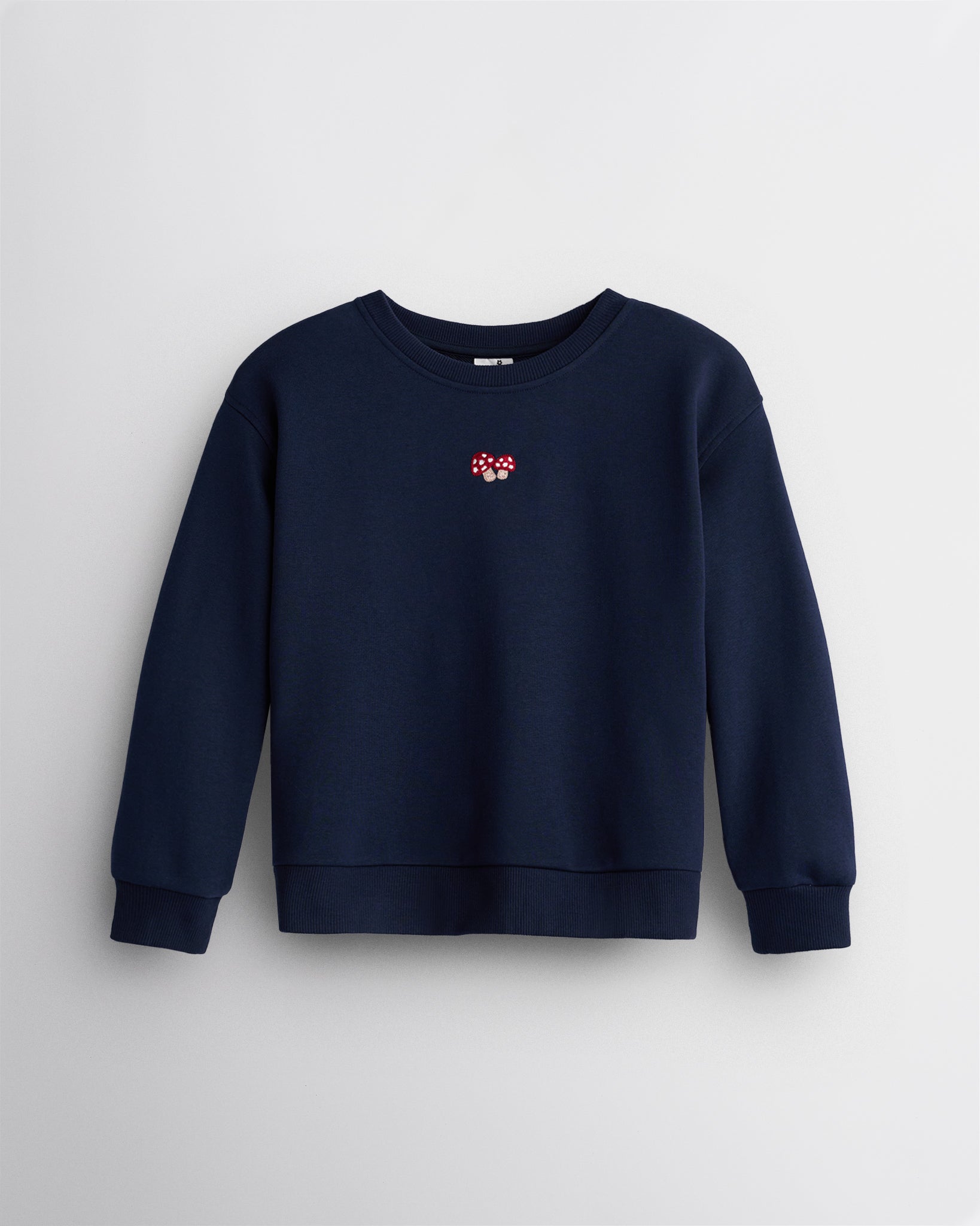 No Sweat Kids Crewneck in Dark Navy