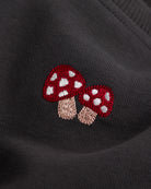 No Sweat Kids Crewneck in Charcoal