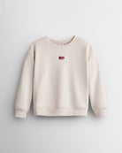 No Sweat Kids Crewneck in Dove