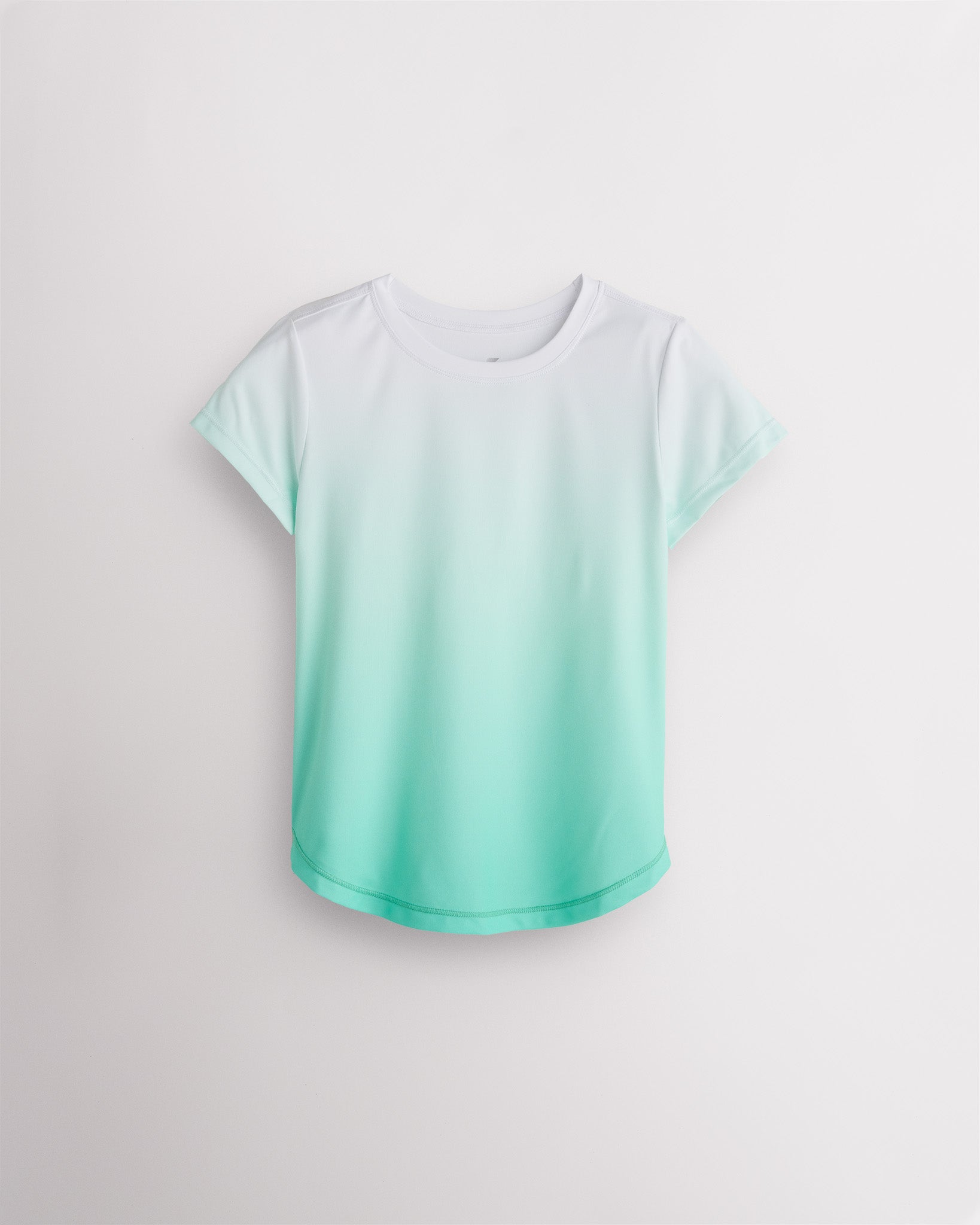 Fade In Kids Athletic T-Shirt in Mint Green