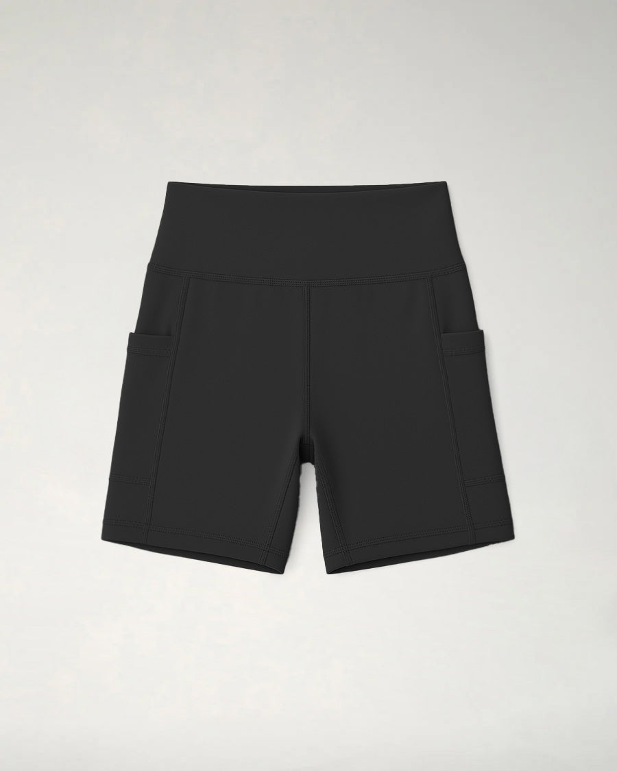 Black Girls 4" Volleyball Ace Shorts