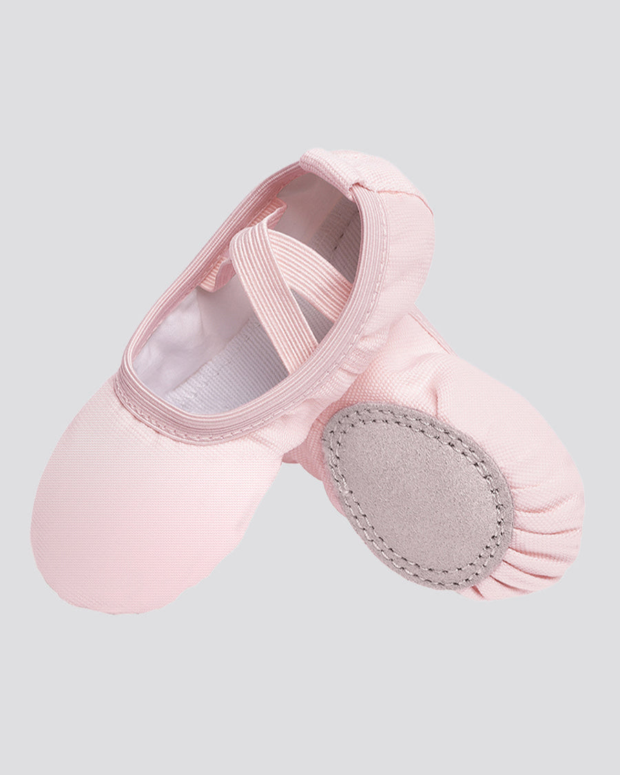 Pink Kids Classic Canvas Ballet Shoes (no drawstring)