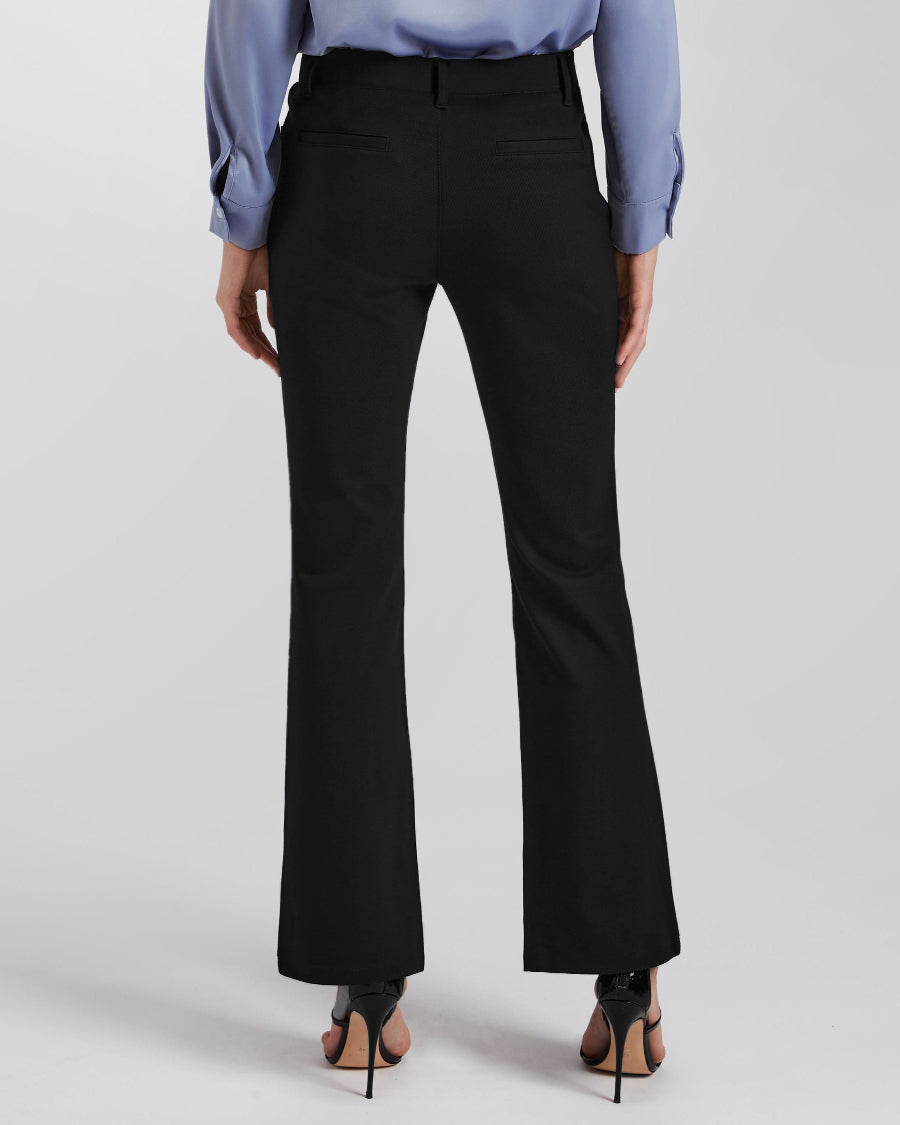 Black Women Business Casual Work Pants  | Bootcut