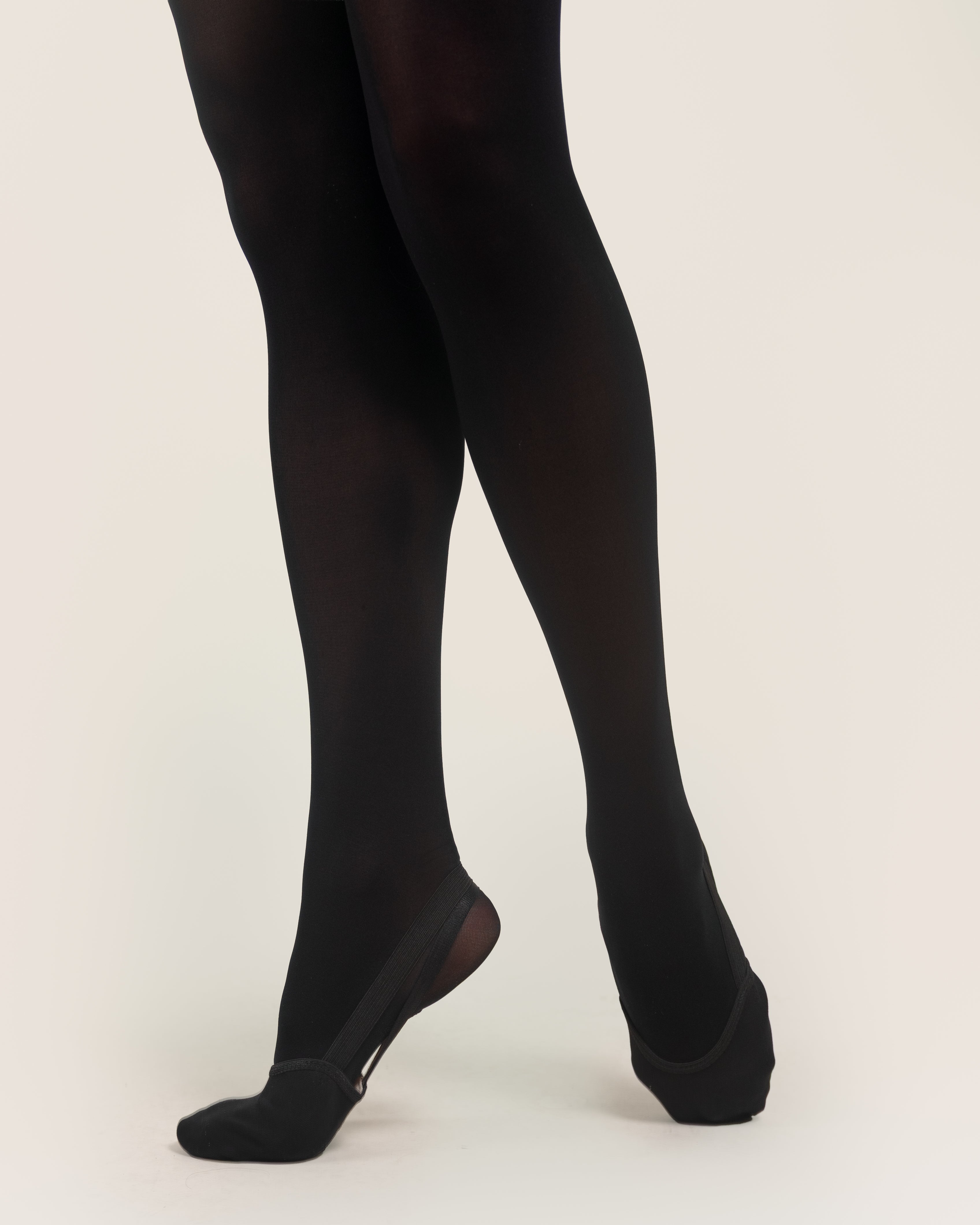 Black Canvas Pirouette Shoes