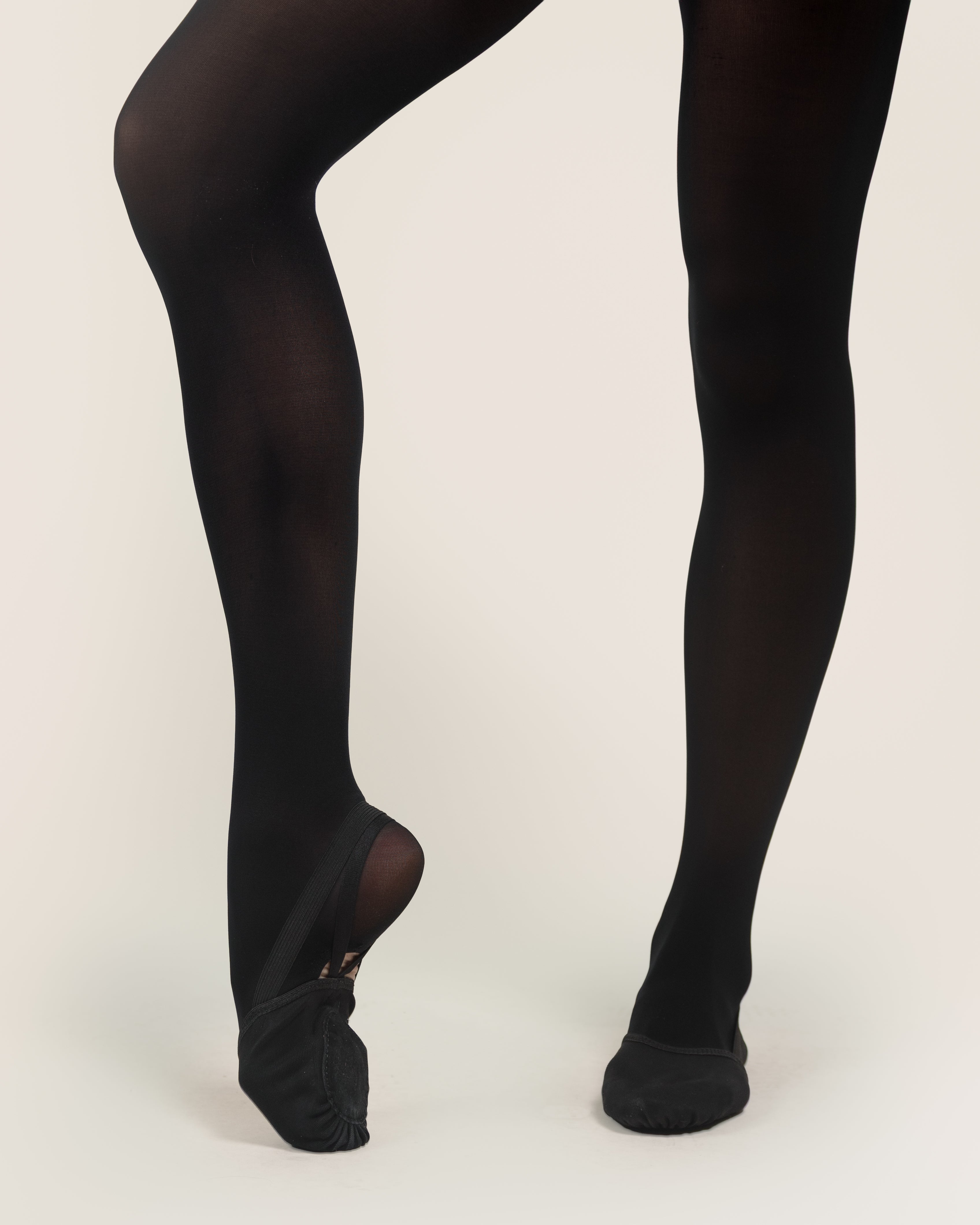 Black Canvas Pirouette Shoes
