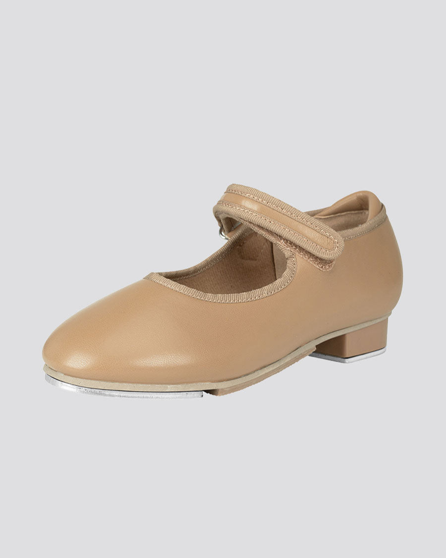 Tan Kids Tap Dance Shoes