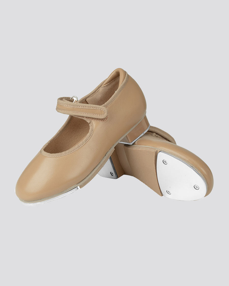 Tan Kids Tap Dance Shoes