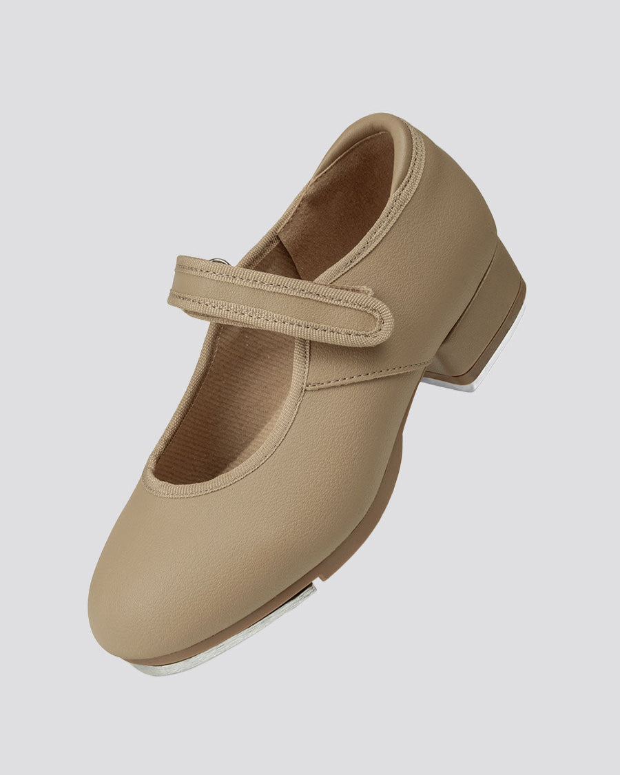 Tan Kids Tap Shoes