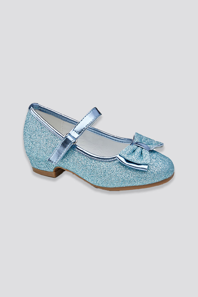 glitter mary janes for toddlers side view