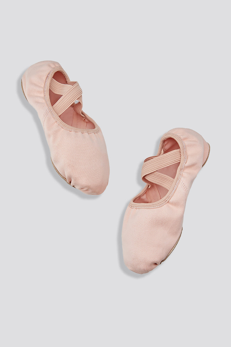 Canvas on sale ballet slippers