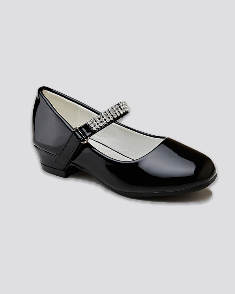 Black Girls Mary Jane Dress Shoes