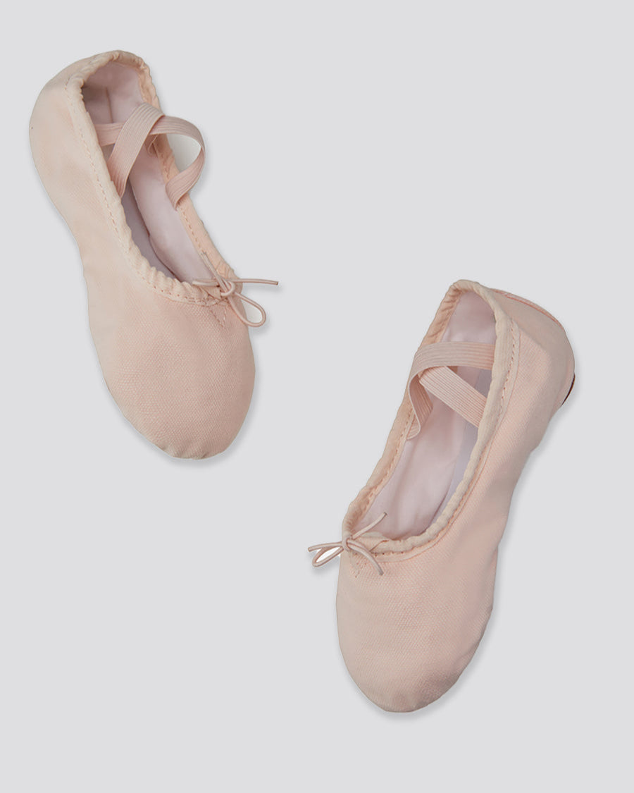 Ballet Pink Kids Classic Canvas Ballet Shoes