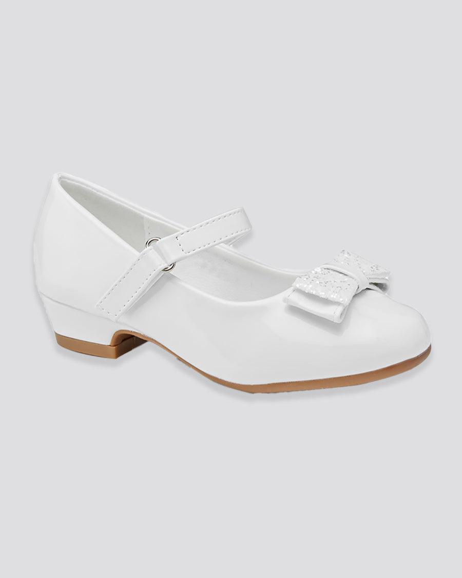 White Girls Mary Jane Shoes Bow-Knot School Flat