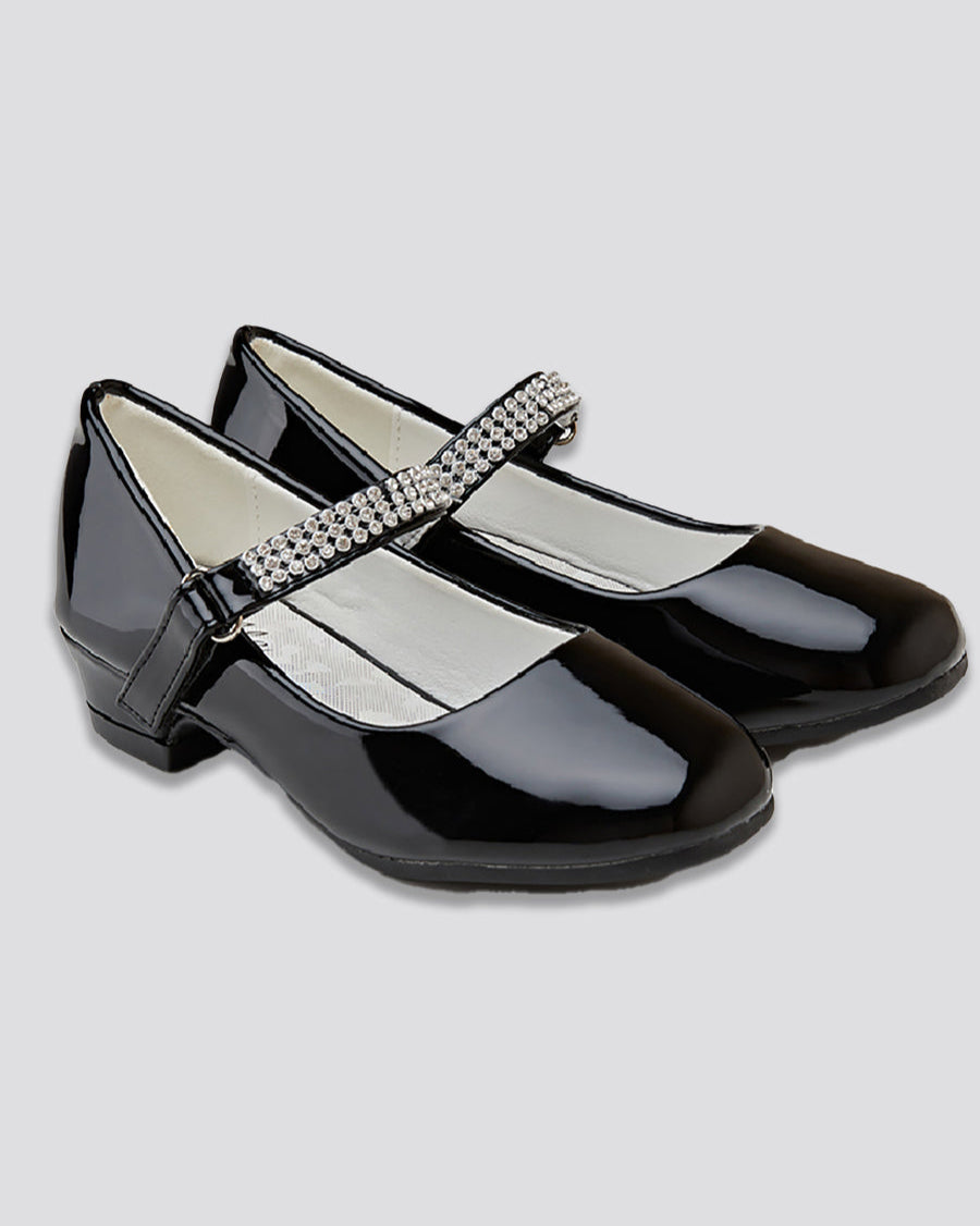 Black Girls Mary Jane Dress Shoes