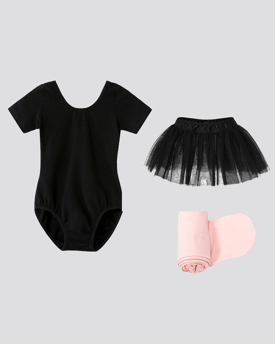 Black Girls Ballet Leotard Starter Kit