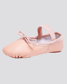 Ballet Pink Kids Premium Leather Ballet Shoes (Full Sole)
