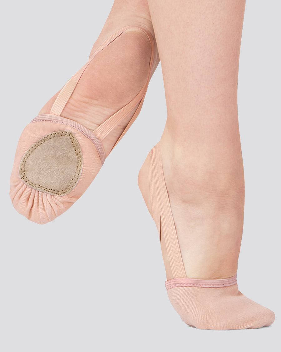 Ballet Pink Canvas Pirouette Shoes