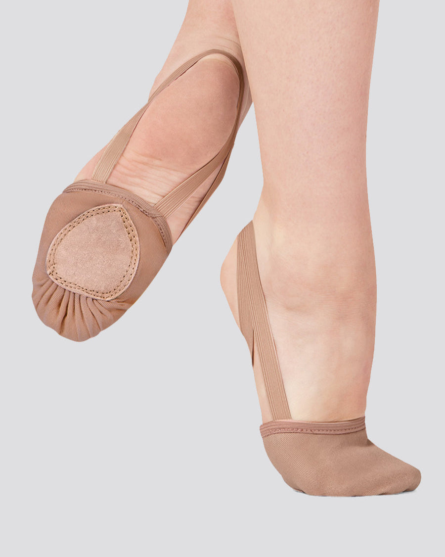 Tan Canvas Pirouette Shoes