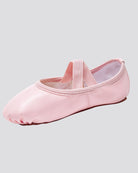 Pink Kids Full Sole No-Tie Ballet Slippers