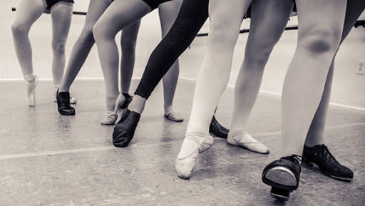 different types of dance shoes