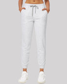 Ultra Light Grey Cotton Sweatpants Joggers