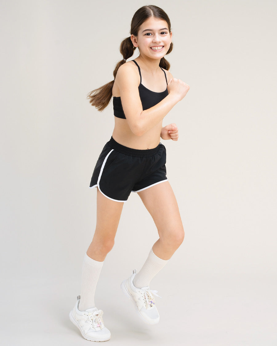 White Kids Sneakers | Lace-Up Tennis Shoes for Boys and Girls