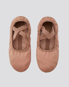 Tan Adults Stretch Canvas Split Sole Ballet Shoes