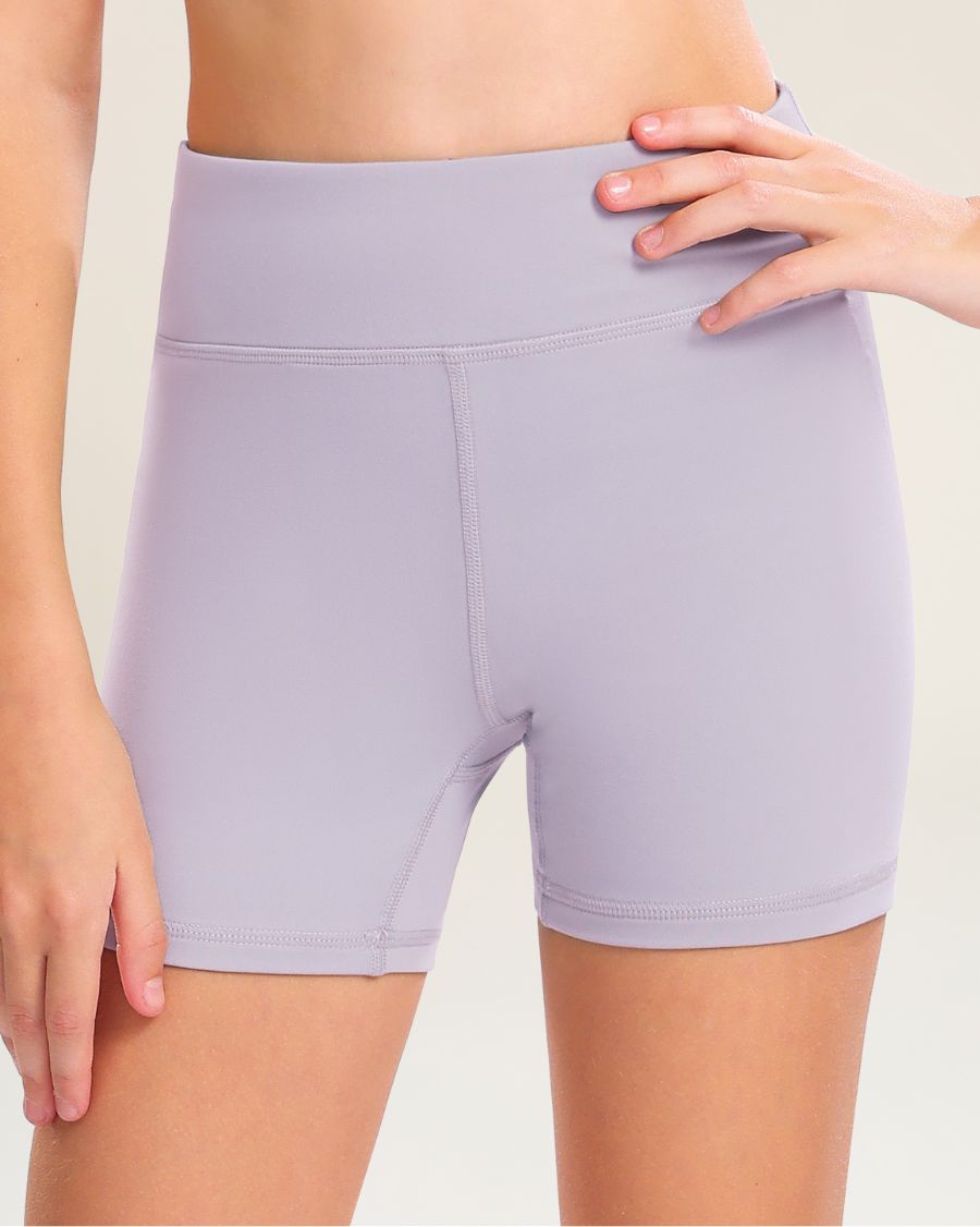 Lavender Girls 3" Volleyball Shorts