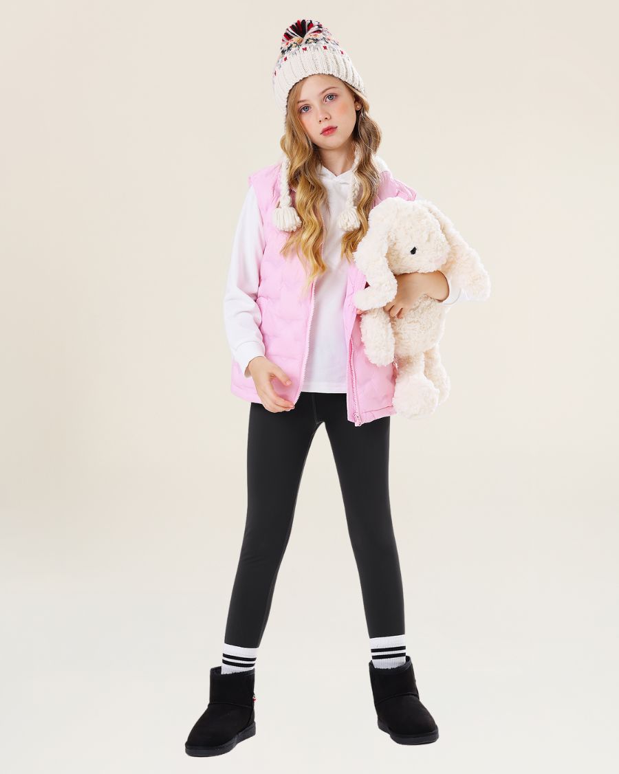 Black Girls Warm Winter Athletic Yoga Pants