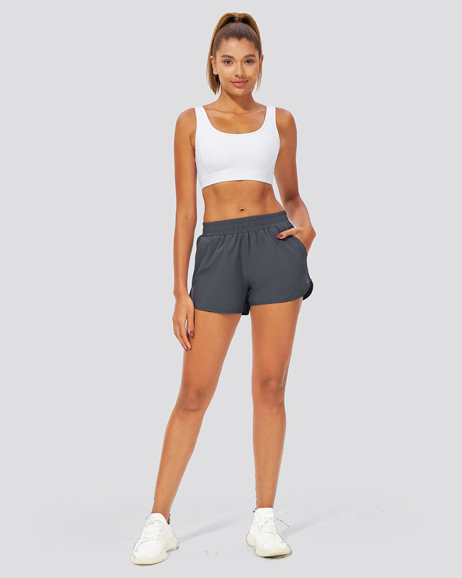 Grey Ignite Running Shorts