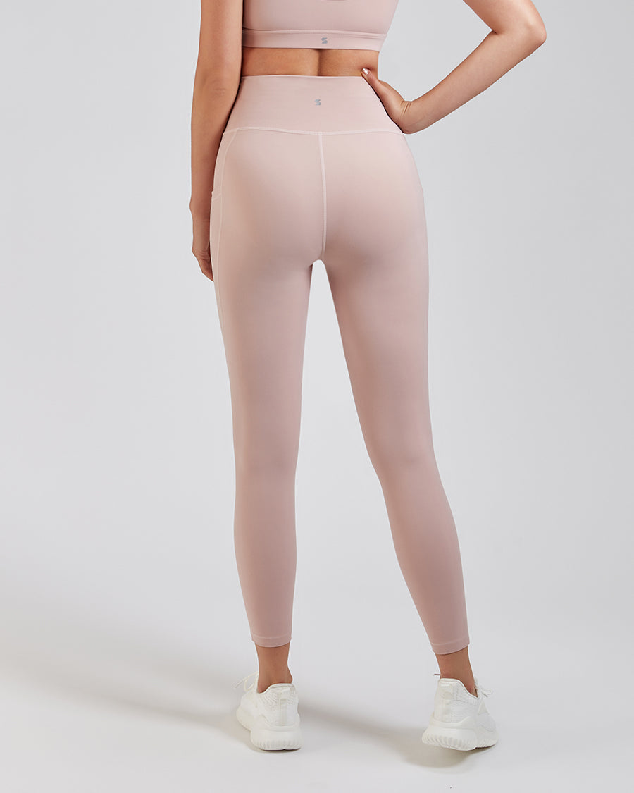 Rose Clay SoftLuxe Yoga Pants with Pockets