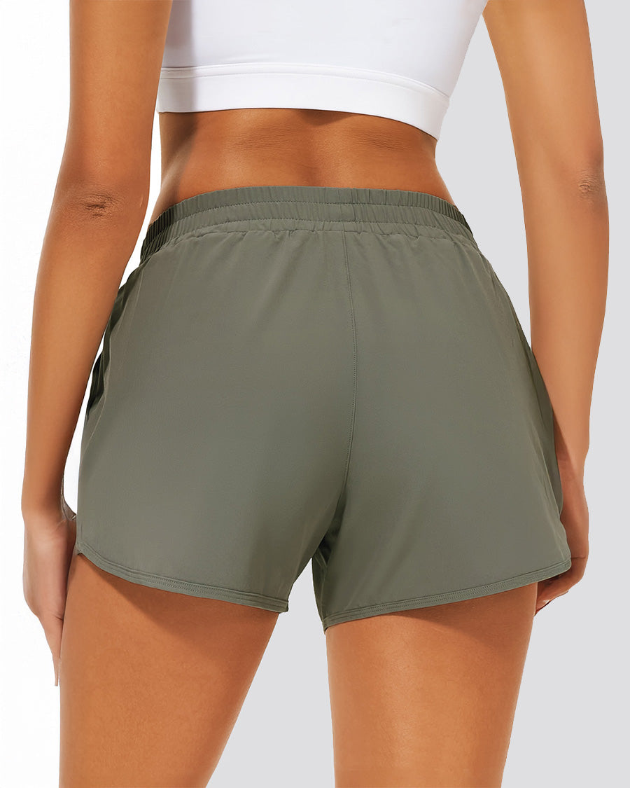 Green Ignite Running Shorts