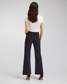 Charcoal Women Classic Dress Pant | Wide 31''