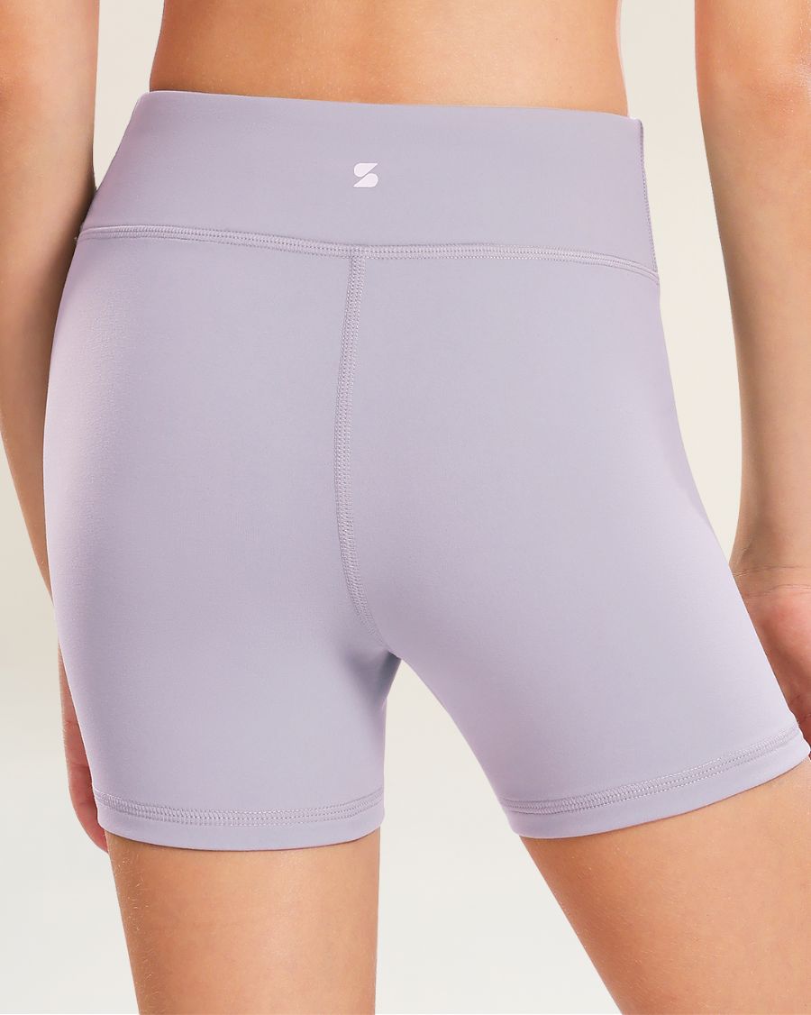 Lavender Girls 3" Volleyball Shorts