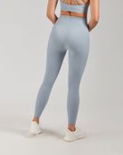 Women Yoga Pants Steel Blue back view