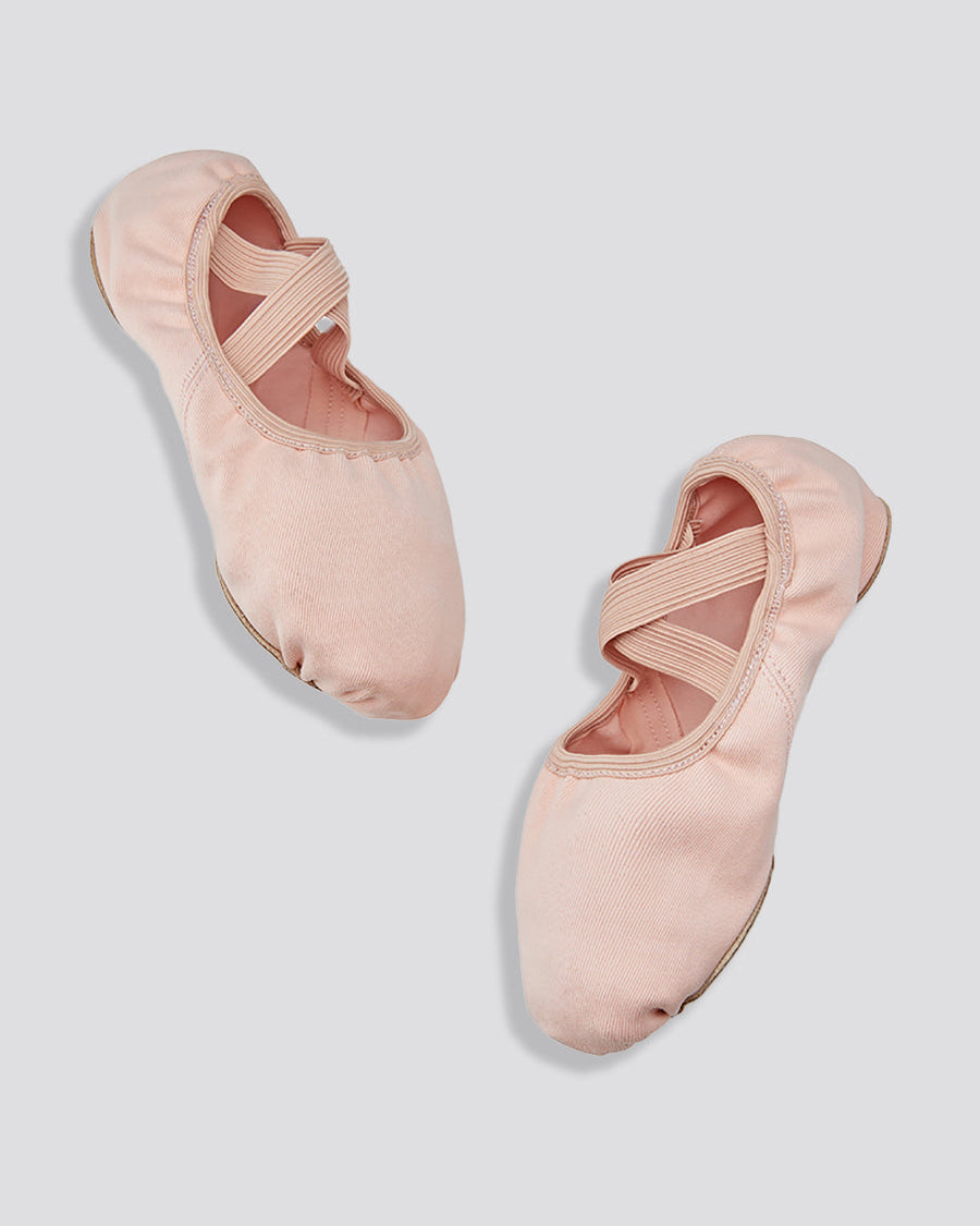 split sole ballet shoes ballet pink