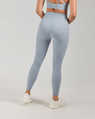 Steel Blue Women Yoga Pants - View 3