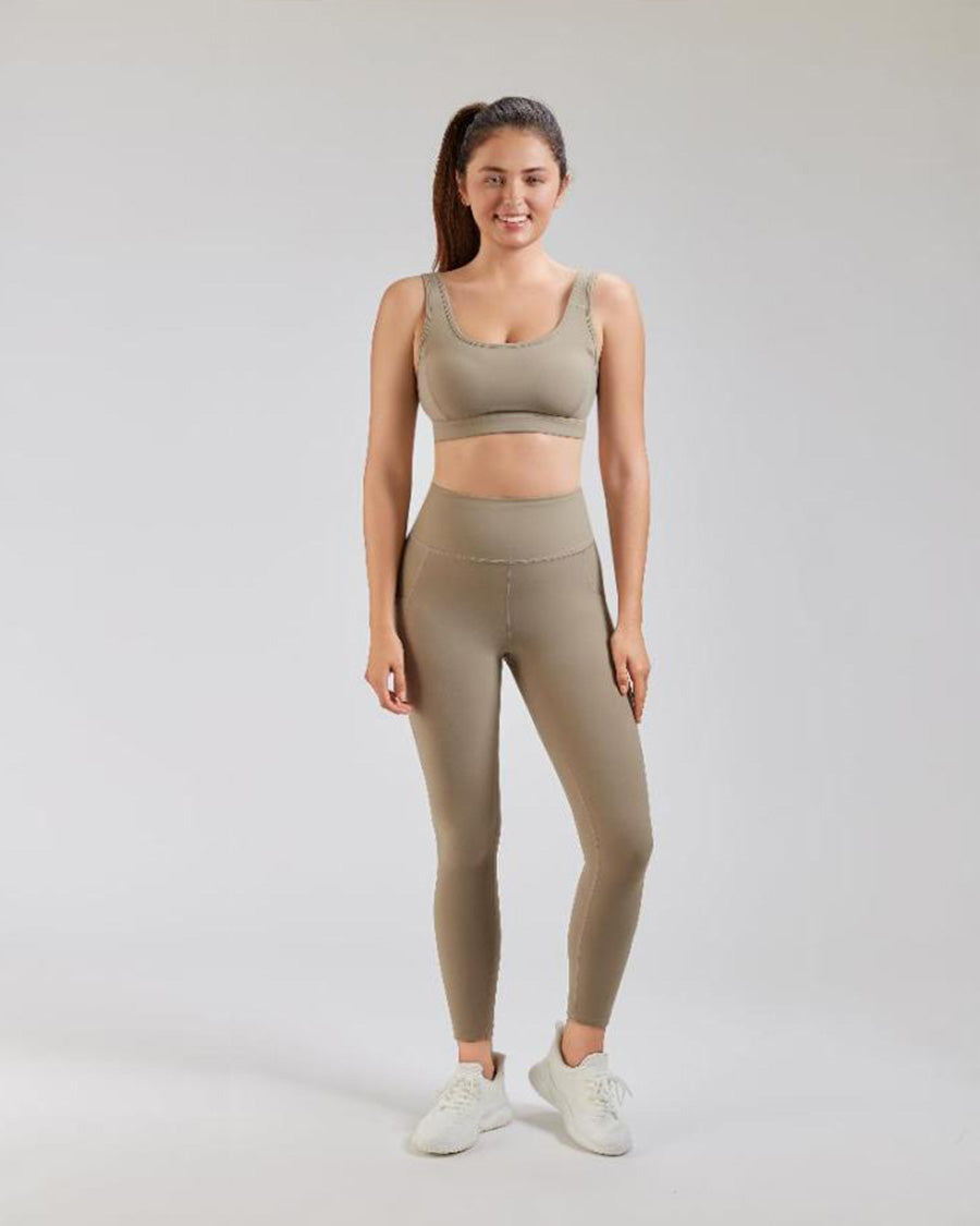 Stone Women Yoga Pants - View 2