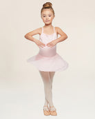 girls camisole ballet pink front view