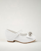 White Girls Closed Toe Mary Jane Shoes