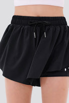 Black flowy shorts for girls