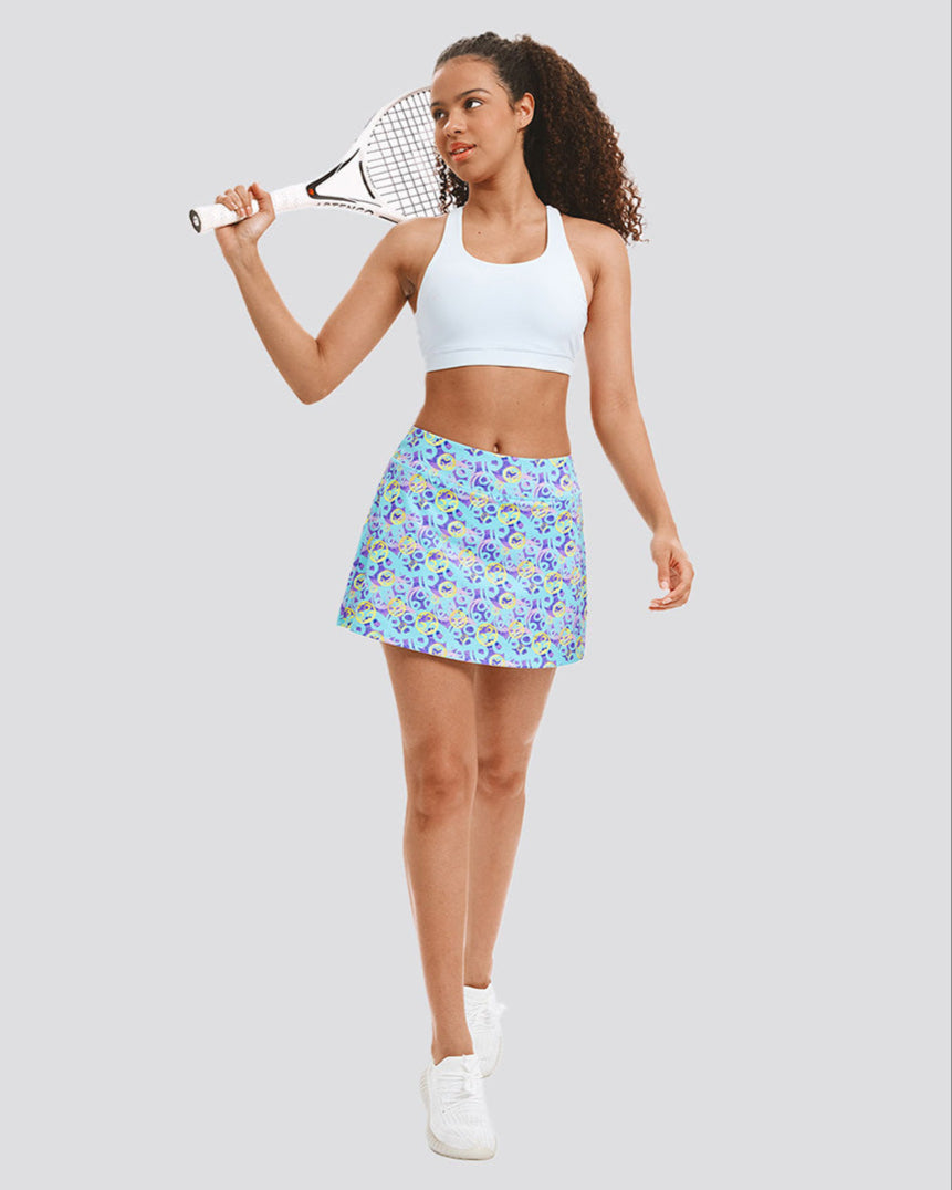  Vibrant Pickle a line tennis skirt for women