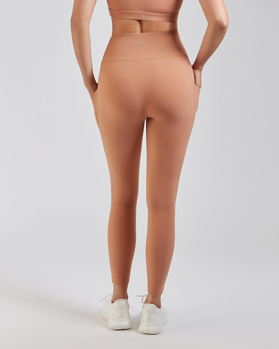 Autumn Clay SoftLuxe Yoga Pants with Pockets