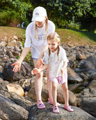 Pink Adults Water Shoes with Adjustable Laces - View 2
