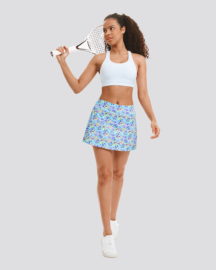  Vibrant Pickle a line tennis skirt for women