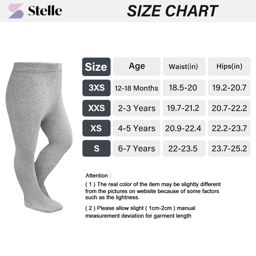 Toddler/Girl's Seamless Cotton Knit Tights – Stelle World